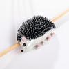 New High-end Personality Cartoon Dripping Little Hedgehog Animal Brooch Pin