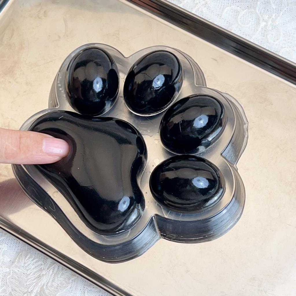 Cute Transparent Large Cat Paw Squishy Toy Cat Paw Squeeze Toys Stress Relief Toys