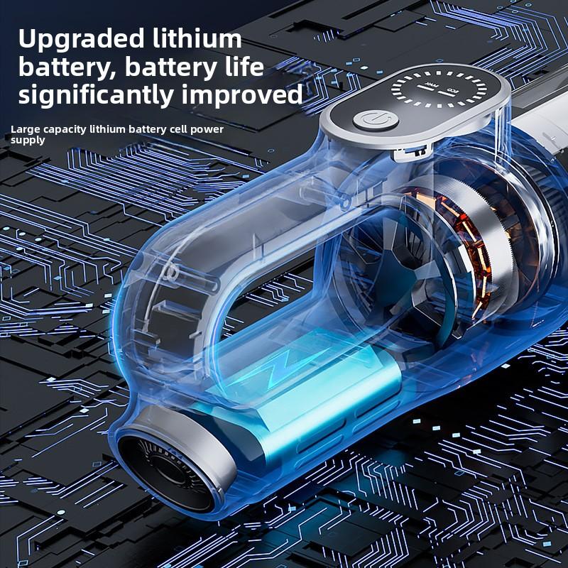 Xiaomi Wireless Car Vacuum Cleaner Multi-function Brushless Mini High-Power Dual-Purpose Integrated Household Inflatable Dust Blower