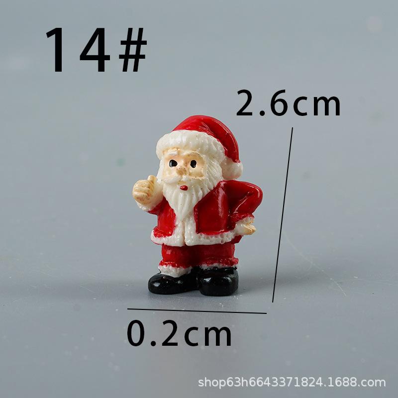 Creative Christmas Ornaments Christmas Decorations Accessories Ornaments Christmas Tree Old Man Children'S Toys Kindergarten Blind Bag