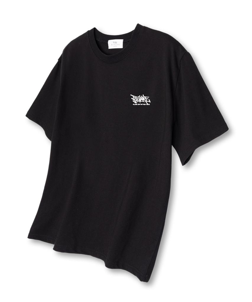 TI.GLAKE Lowleaf Oversized Short Sleeve T-Shirt Black