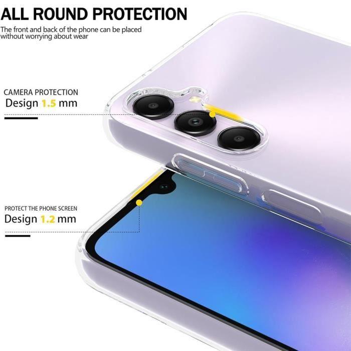 Protective Case - BOOLING - for Samsung Galaxy A05s - Flexible Silicone - Shockproof - Transparent