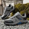 Hiking Shoes Men's Shoes Spring New Breathable Construction Site Work Non-slip Wear-resistant Sports Leisure Work Shoes Men