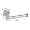 Steel Toilet Stainless Roll Holder And Towel Ring Set Wall Mounted Bathroom Tool