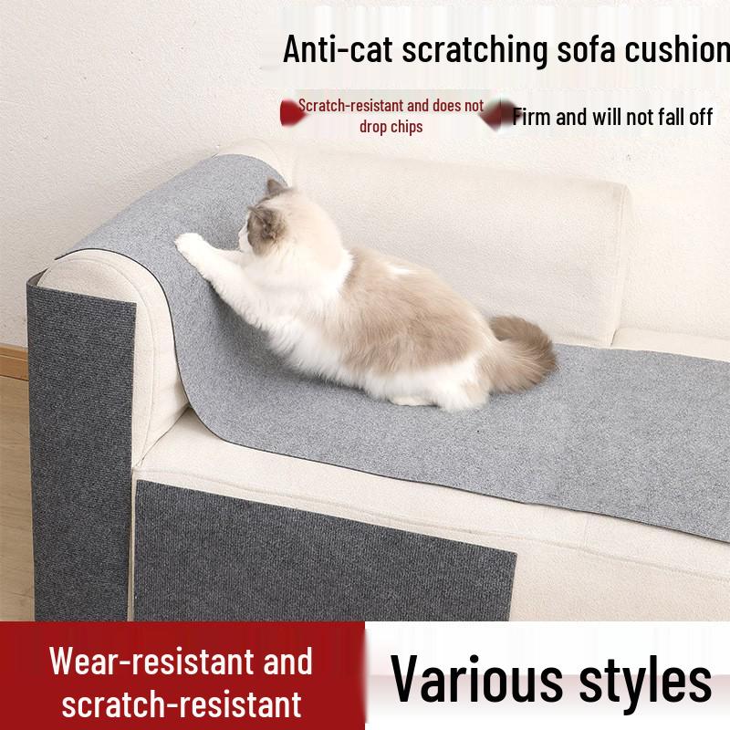 Multi-Functional Wear-Resistant Cat Scratch Pad & Wall Sticker: No Debris, Climbing, Teasing & Scratching Solution