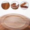 3Pcs/Set Salad Bowl Burr Free Easy To Clean Wooden Noodles Container with Spoon Fork Cutlery