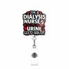 Acrylic Card Holder Lanyard Nurse Doctor Telescopic Badge Reel Chest Clip Creative Nurse Work Card Buckle Office Supplies