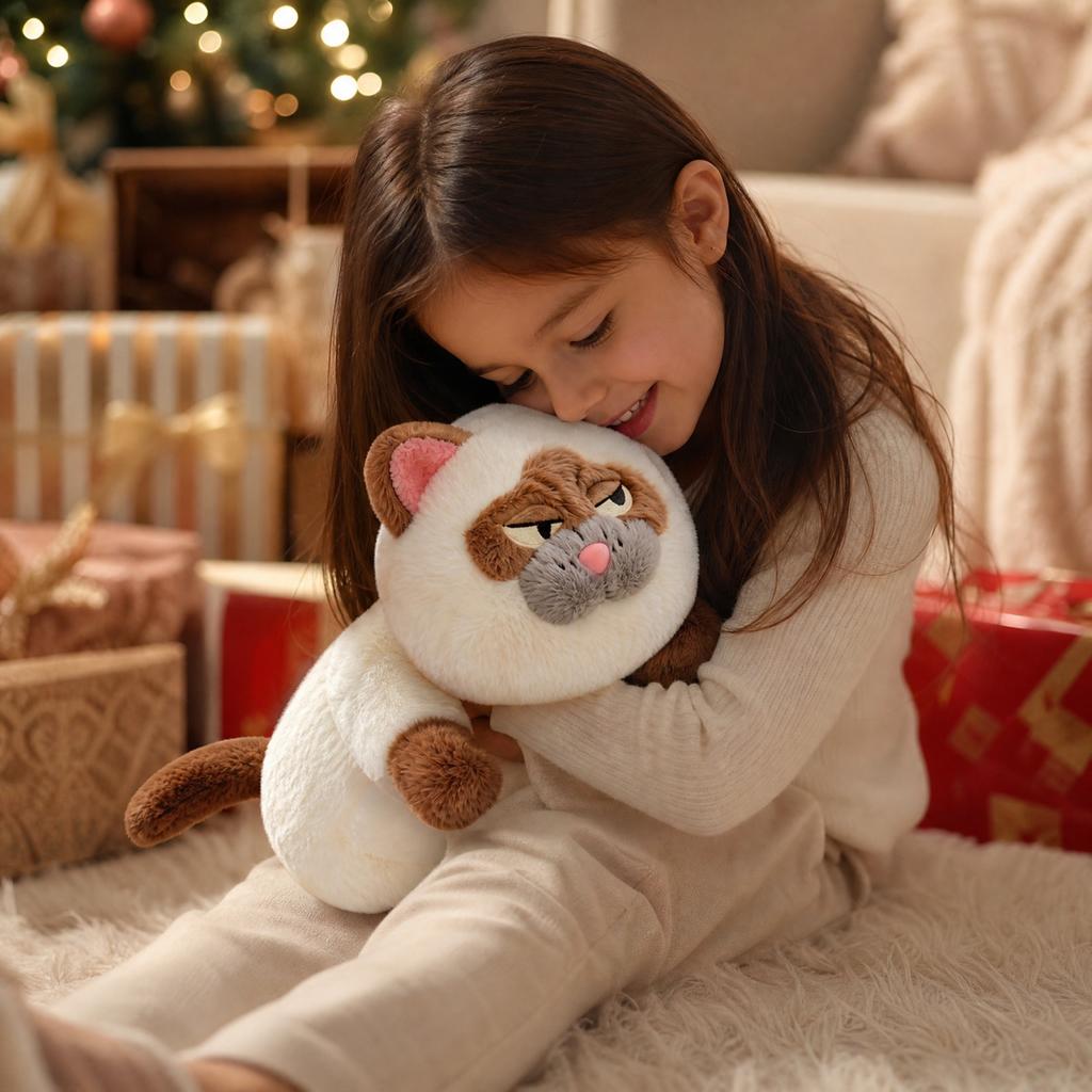 Cute Plush Toy - Soft Stuffed Animal Doll for Kids, for Cuddling and Play