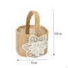 5 Pieces Halloween Party Candy Bag, Wedding Flower Girl Baskets, Multipurpose Carrying Bags