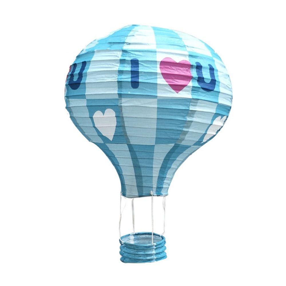 DIY Hot Air Balloon Lantern Hanging Festival Lantern Paper Lantern  for Mid- Autumn Festival