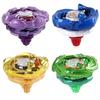 Vibrant Red Alloy Spinning Top Toy Single Pack Non-electric Battle Gyro For Kids