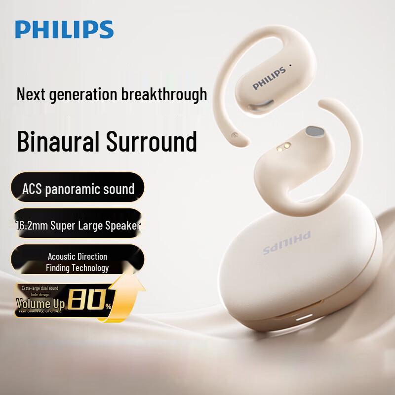 Philips Open-Ear Bluetooth Sports Headphones