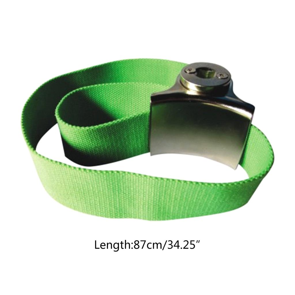 Praktisk oljefilternøkkel Justerbart 40-180mm område Lerretsbelte Oljefilternøkkel Avtrekker for trange rom