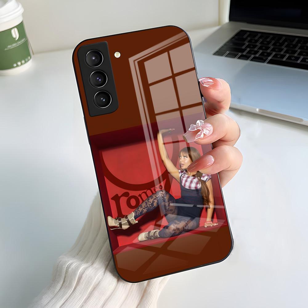 Singer Pink P-Pantheress Phone Case For Samsung A56 A36 A26 A16 A15 A25 A35 A55 A14 A34 A24 A54 Glass Case