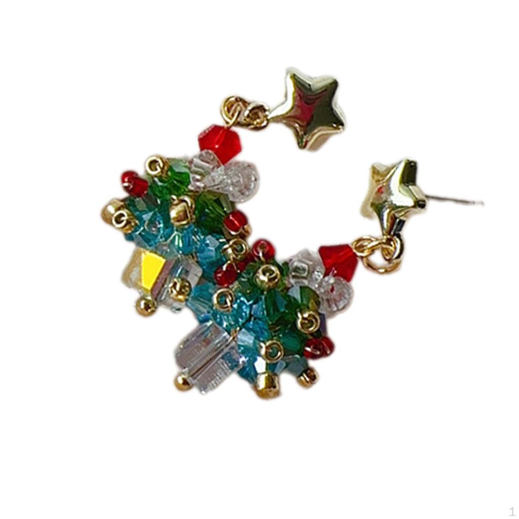 Christmas Tree Earrings for Club Valentines Day Gifts Couples