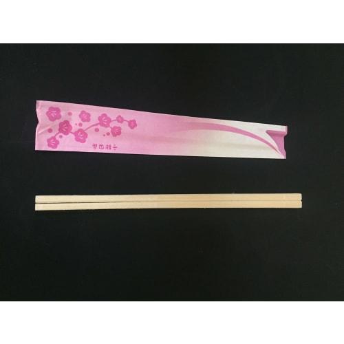 Yamato Bussan Disposable Chopsticks, Kobanabiyori, Genroku Style, Aspen, 20.3cm, Pack of 100