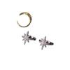 Starburst Zircon Ear Clip for Women - No Piercing Needed, Light Luxury & Exquisite Design