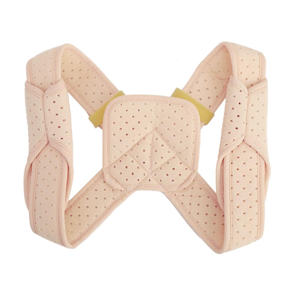 Kids Adjustable Therapy Posture Corrector Clavicle Support Back Brace Shoulder Belt (L)