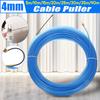 4mm 5M-40M Fiberglass Cable Puller Guide Device Lead Nylon Duct Fish Tape Wire For Electrician Wiring Installation Aid Tool