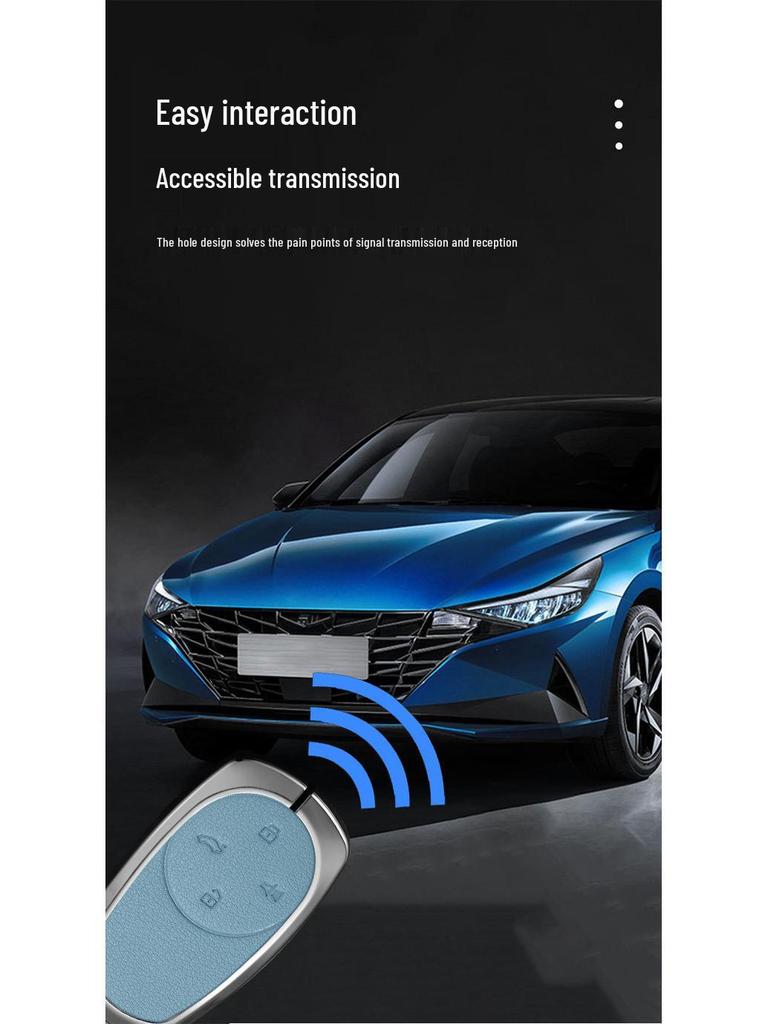 Nezha's GT Key Case for Men & Women - V22 Model Luxury Car Protective Shell with Strap and Buckle.