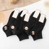 Women's Candy Color Double Needle Cotton Socks – Summer Non-Slip, Breathable, Sweat-Absorbent, Low-Cut Korean Style.