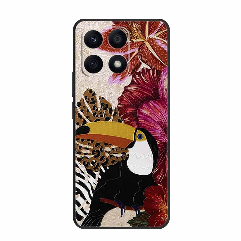 3D Emboss Case For Xiaomi 15T Pro Phone Case 15 T Pro Coque Flowers Shockproof Soft Silicone Coque For Xiaomi 17 Back Cover Case