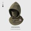 Unisex Windproof Cycling Hat with Face and Neck Protection - Velvet Lined, Thickened for Autumn & Winter 