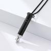 528 Hz Low Frequency Sound Meditation Breathing Stress Relief Necklace Sturdy Stainless Steel Adjustable Length