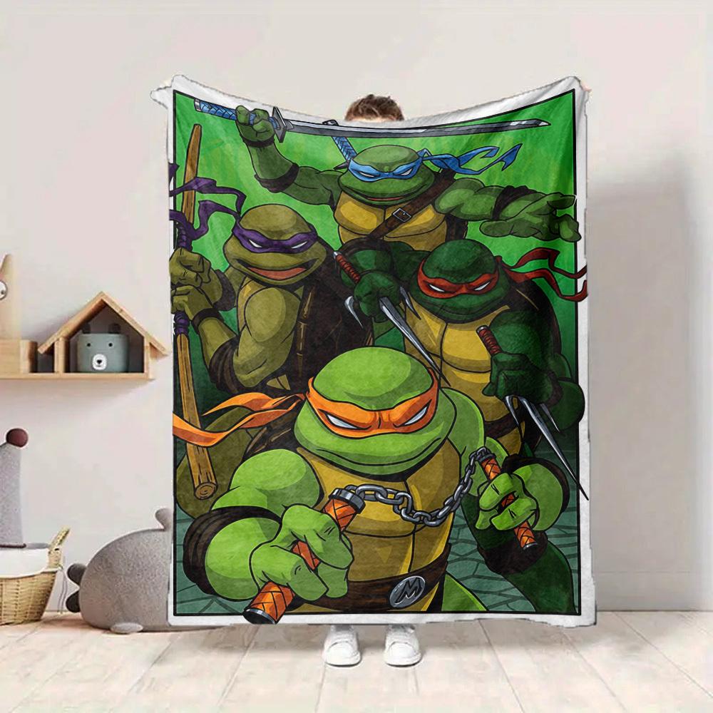 1pc Turtles Blanket Versatile for Couch, Office Bed
