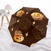 1pc Cupcake Pattern Umbrella Portable Folding Umbrella Durable Iron Frame, Suitable for All Seasons Home Travel Outdoor yy260319047