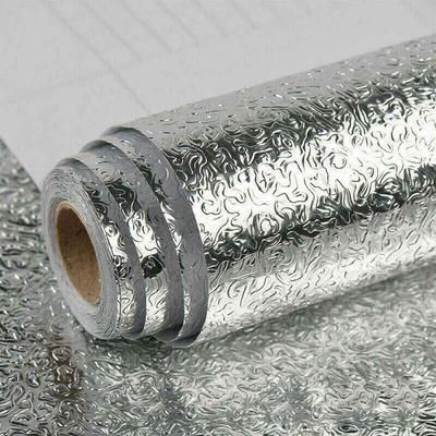 Self-adhesive Kitchen Film Supretto, 40x200 Cm, Silver (Art. 6051-2)