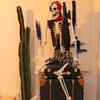 Halloween Pirate Skeleton Prop 165cm Light Sound