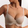 European and American Style Large Bust Size Breathable Seamless Bra with Underwire To Support and Prevent Sagging