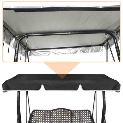 Rain Cover Outdoor Terrace Swing Rain Cover Canopy Porch Swing Suitable For Terrace Garden Swimming Pool Balcony