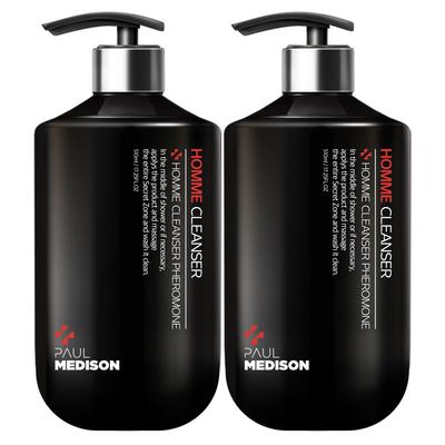 Paul Madison Men's Cleanser Pheromone Scent, 510ml, 2 Units