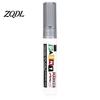 Plastic Surface Paint Pens 12 Colors Flat Tip Marker, Oil Based Broad Pen for Metal Tire Rubber Steel Glass Leather, Waterproof Quick Dry Touch