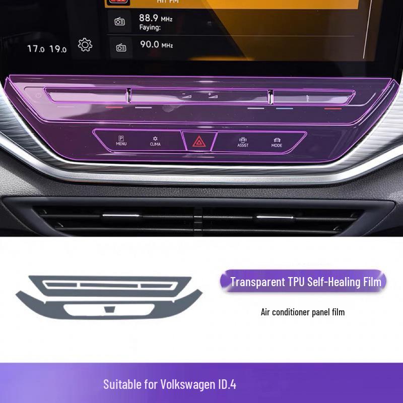 

Volkswagen ID4X Interior Center Console Screen Film Sticker Decoration