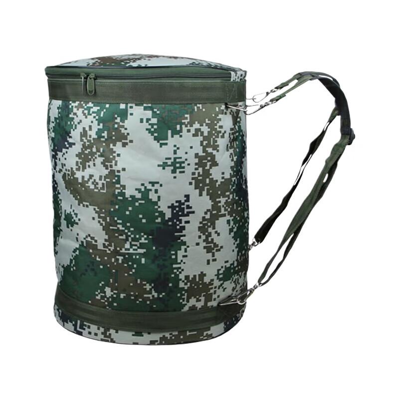 Woodland Camouflage Folding Utility Bag