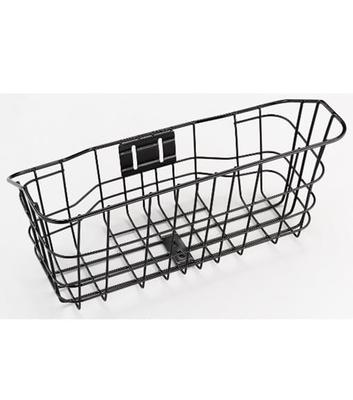 BRIDGESTONE Alberto Sports Front Basket for Black F760007BL TB-1, (Steel/BL)