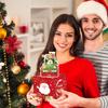 Christmas Money Dispenser Cash Gift Pull Money Box Fun Christmas Boxes With 50 Pieces Transparent Bags Home Decorations