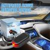 Electromagnetic Snow Removal Powered USB Rechargeable for Automotive Windshield Defrosting and Deicing