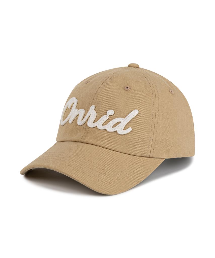 ONRIDPROJECT Applique Twill Logo Ball Cap - Beige