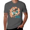 Funny Cartoonish Cute Girl Doing Body Combat Punch T-shirt Man T Shirts Cotton T Shirt Personalised T-shirt