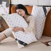 Pair of 48x74 Cervical Spine Support Pillows with Pillowcases for Home or Dorm