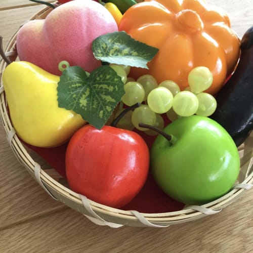 Yamaichi Shoten Obon Decorations, Obon Supplies, Offerings, Vegetables, Fruits, 10-Piece Set, B-214