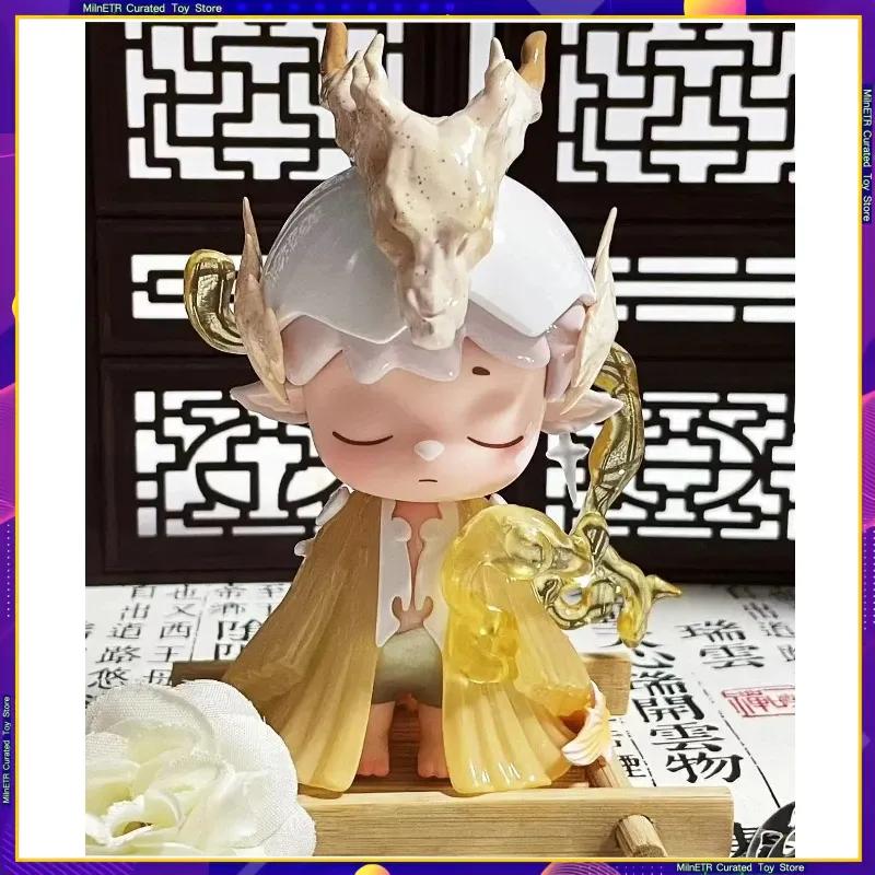 New Ethnic Style Black Play Mimi Fenghua Record Blind Box - Handmade Fashion Doll For Workstation Decoration