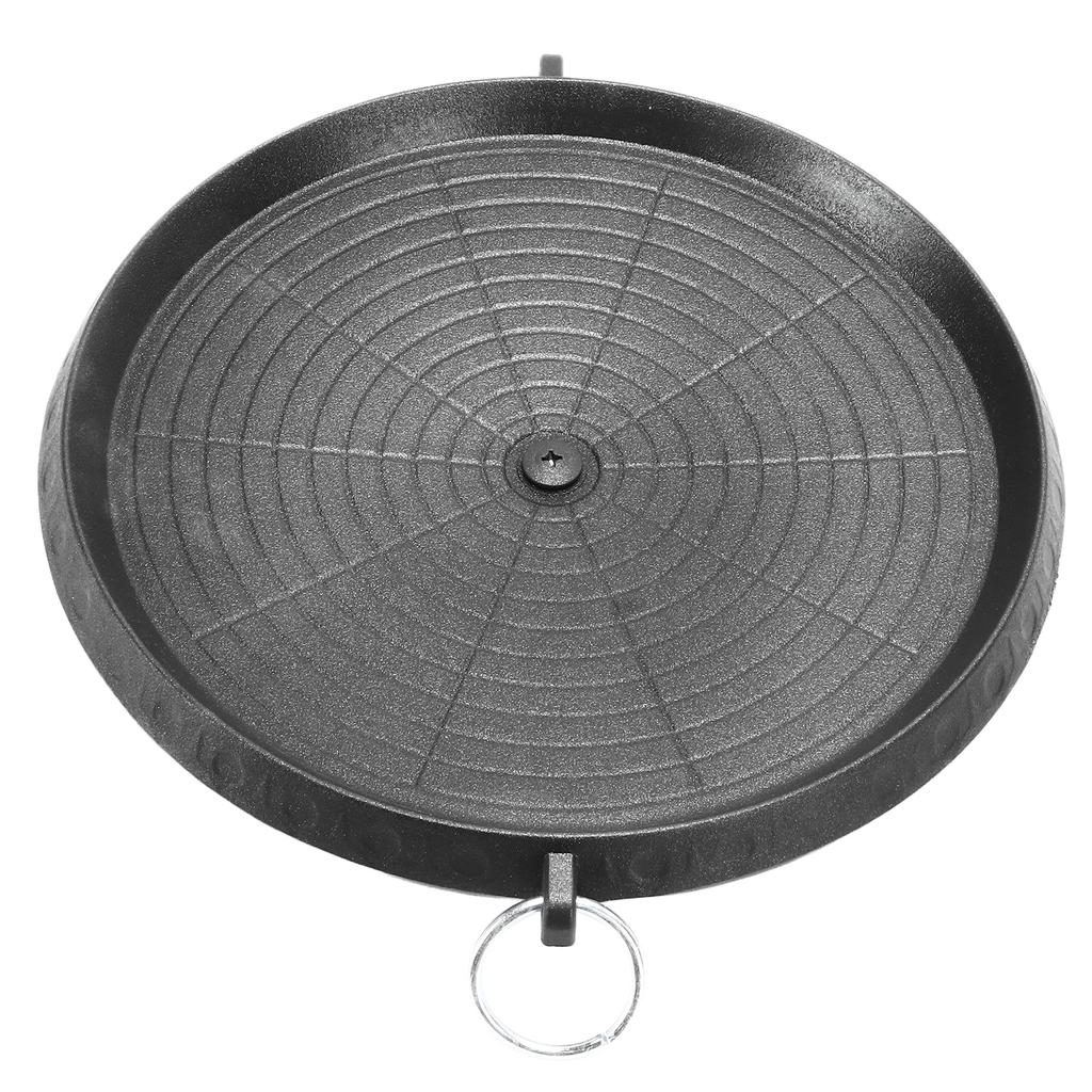 Płyta do grilla z otworem na olej Łatwa do czyszczenia Równomiernie rozprowadza ciepło Odporna na zużycie Dwuwarstwowy grill do koreańskiego BBQ