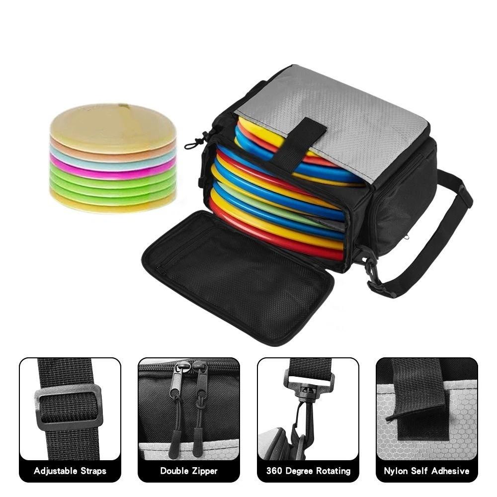 Lightweight Disc Storage Bag Waterproof Disc Golf Beginner Bag  Disc Golf Sports