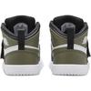 Air Jordan Sky Jordan 1 TD Black Toe Medium Olive Dětské tenisky Bílé BQ7196-092