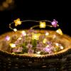 Sunflower LED String Lights: Copper Wire with Bee, Flamingo, and Butterfly Shapes for Festive Decoration